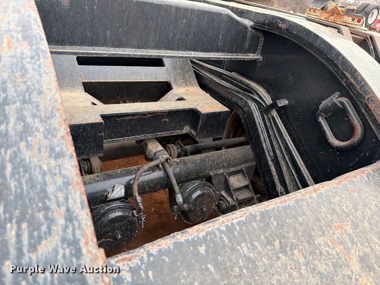 image for item FK2536 1988 Siebert lowboy equipment trailer