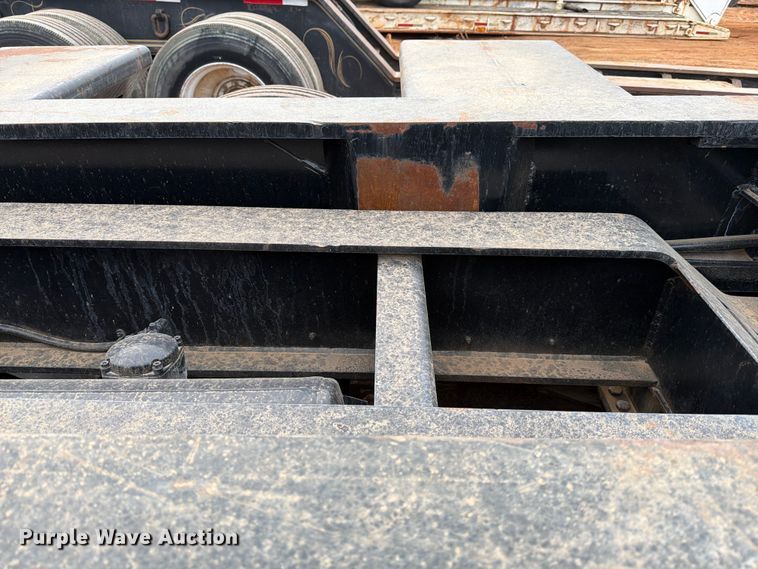 image for item FK2536 1988 Siebert lowboy equipment trailer