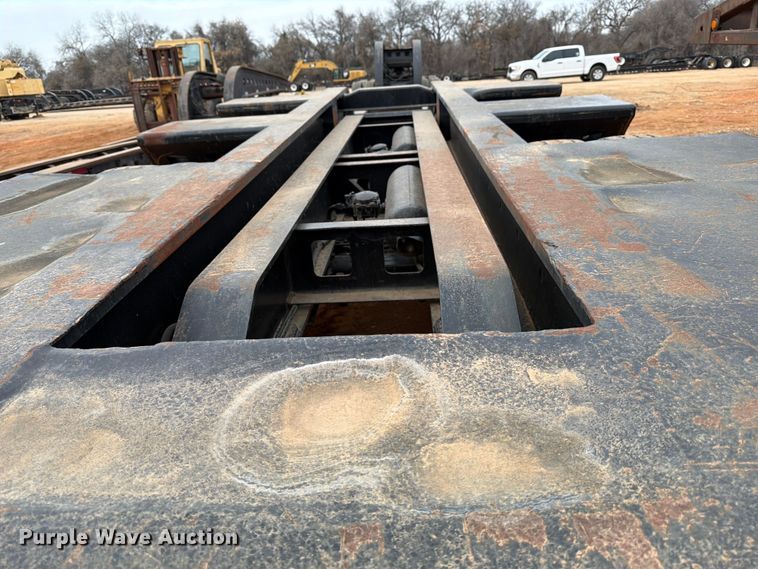 image for item FK2536 1988 Siebert lowboy equipment trailer