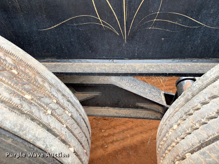 image for item FK2536 1988 Siebert lowboy equipment trailer