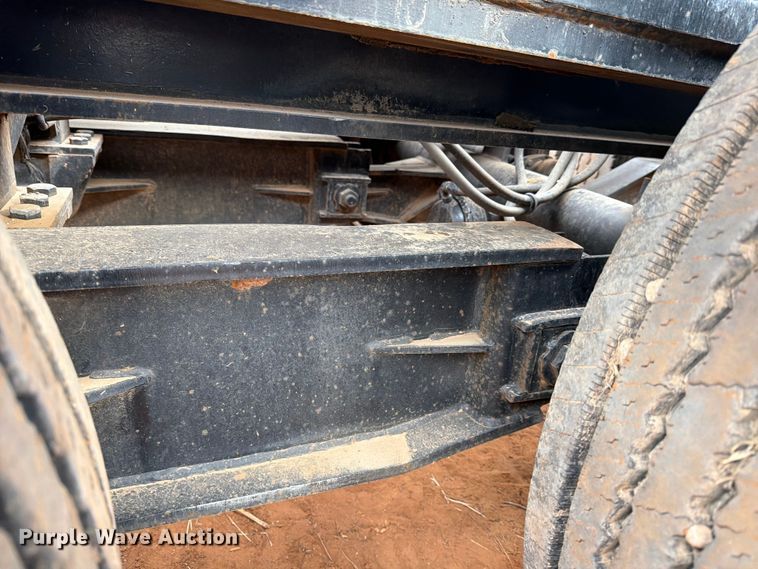 image for item FK2536 1988 Siebert lowboy equipment trailer