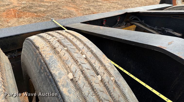 image for item FK2536 1988 Siebert lowboy equipment trailer