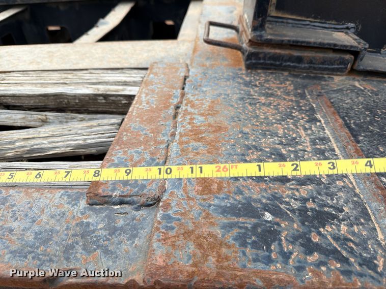 image for item FK2536 1988 Siebert lowboy equipment trailer