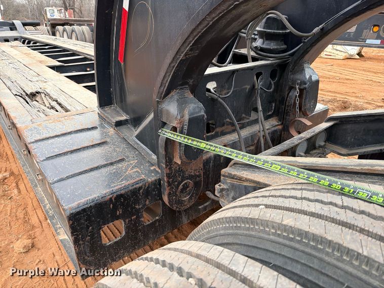 image for item FK2536 1988 Siebert lowboy equipment trailer