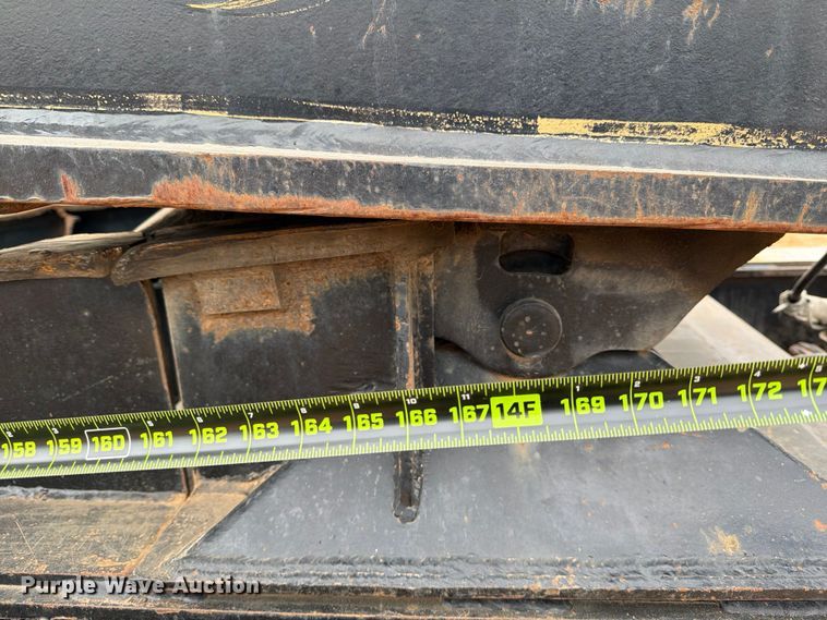 image for item FK2536 1988 Siebert lowboy equipment trailer