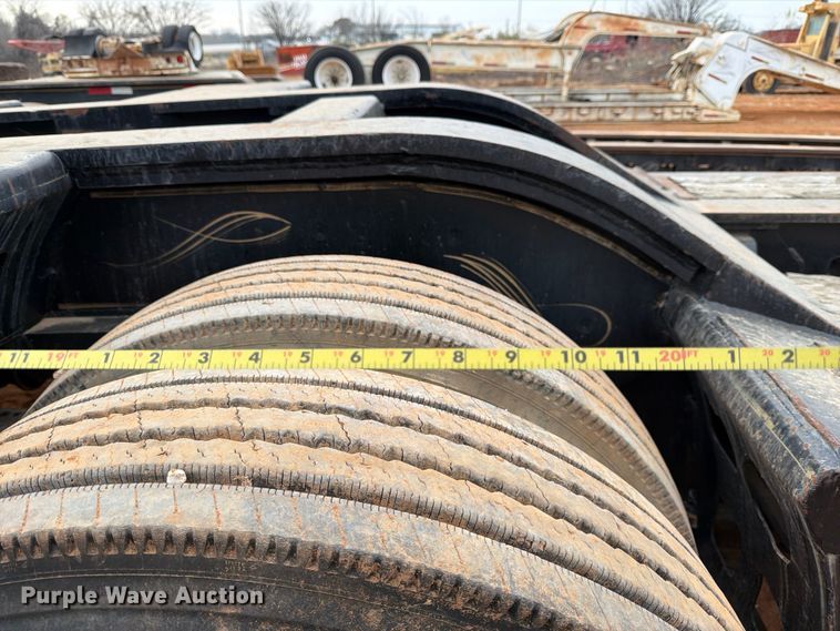 image for item FK2536 1988 Siebert lowboy equipment trailer