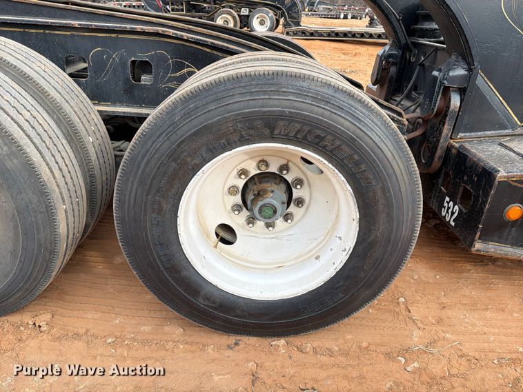 image for item FK2536 1988 Siebert lowboy equipment trailer