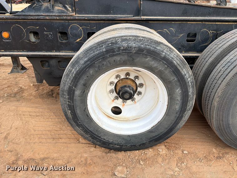 image for item FK2536 1988 Siebert lowboy equipment trailer