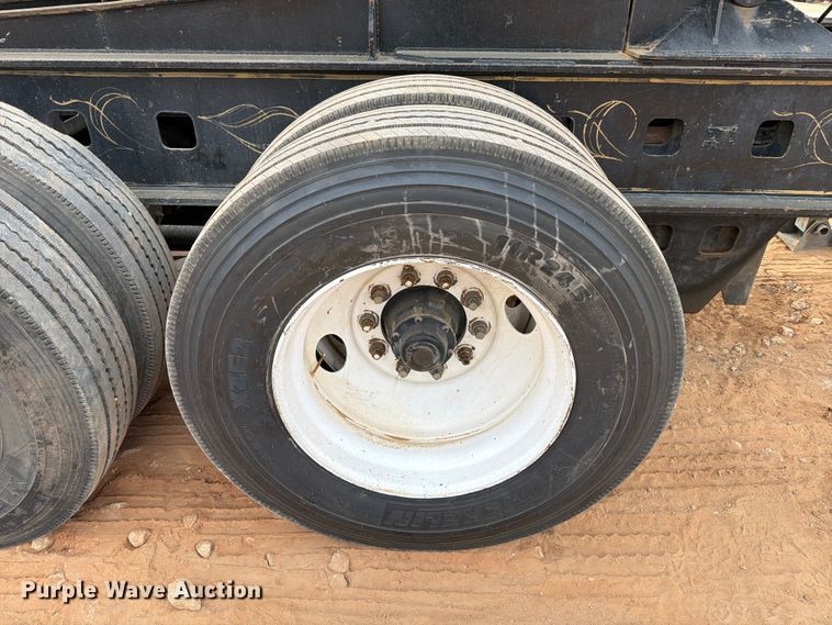 image for item FK2536 1988 Siebert lowboy equipment trailer