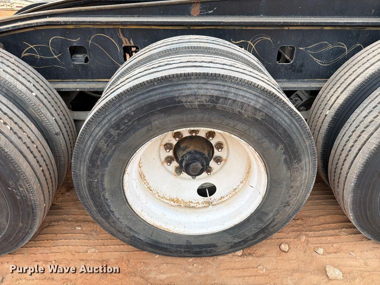 image for item FK2536 1988 Siebert lowboy equipment trailer