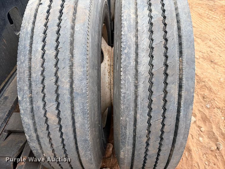 image for item FK2536 1988 Siebert lowboy equipment trailer