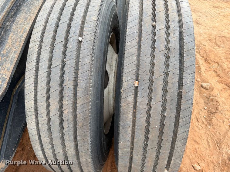 image for item FK2536 1988 Siebert lowboy equipment trailer