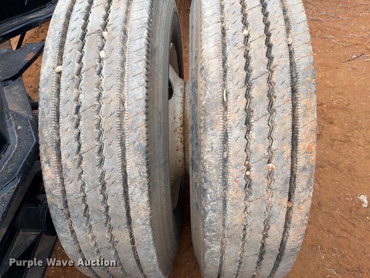 image for item FK2536 1988 Siebert lowboy equipment trailer