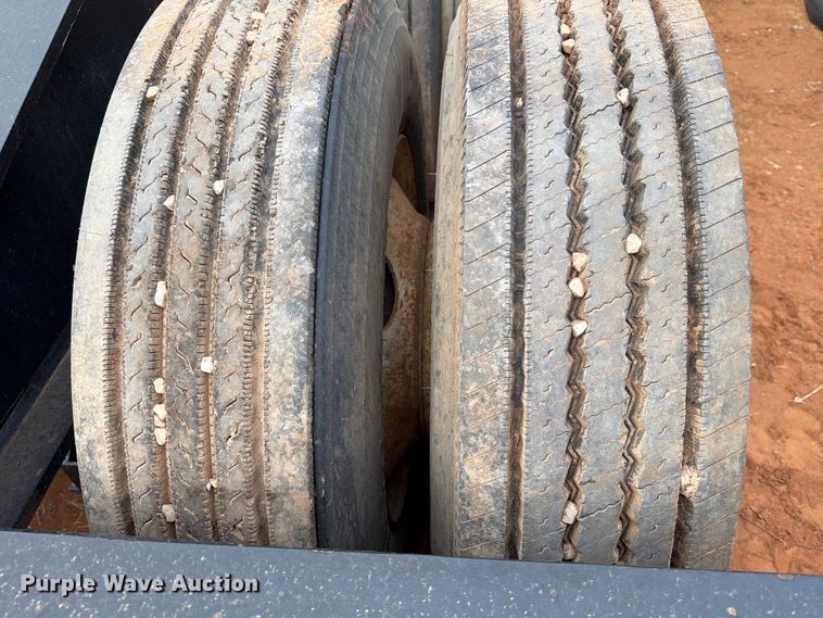 image for item FK2536 1988 Siebert lowboy equipment trailer