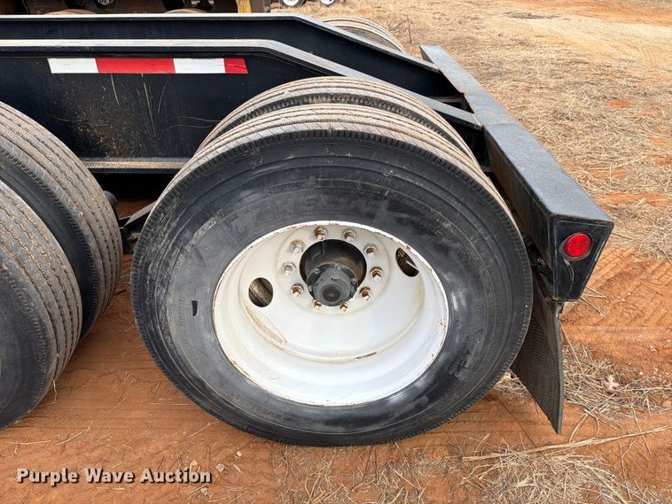 image for item FK2536 1988 Siebert lowboy equipment trailer