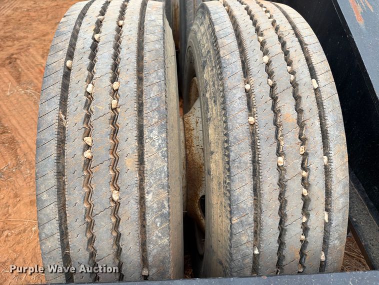 image for item FK2536 1988 Siebert lowboy equipment trailer