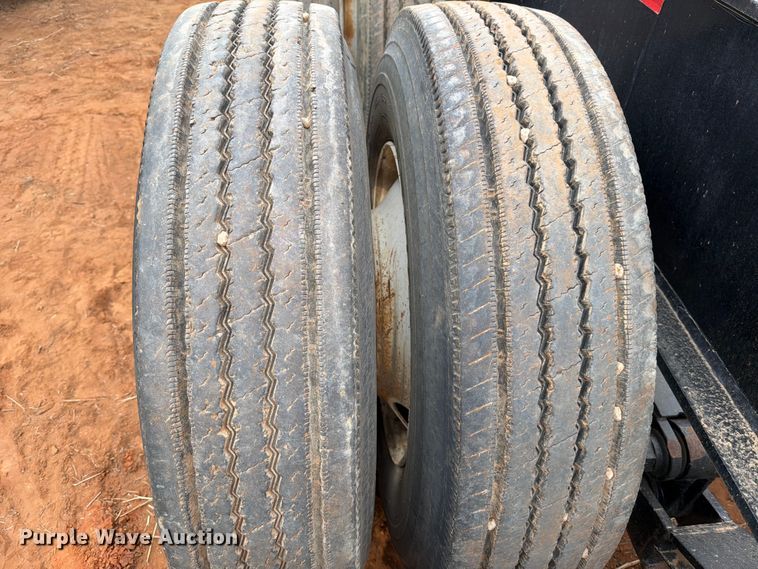 image for item FK2536 1988 Siebert lowboy equipment trailer