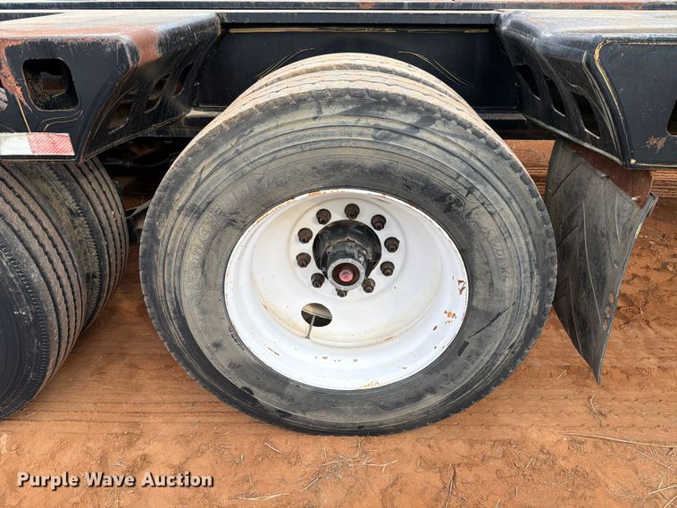 image for item FK2536 1988 Siebert lowboy equipment trailer