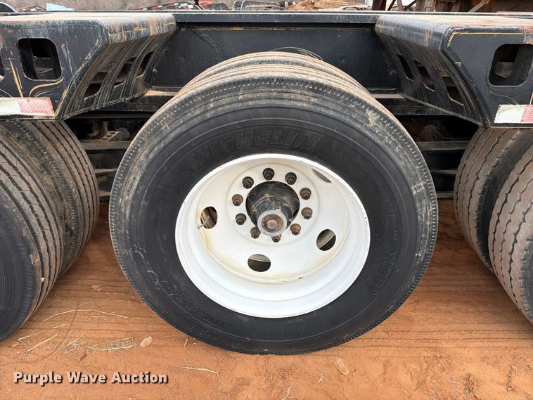 image for item FK2536 1988 Siebert lowboy equipment trailer