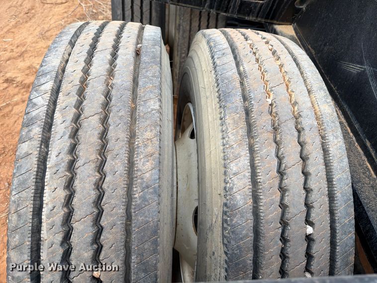 image for item FK2536 1988 Siebert lowboy equipment trailer