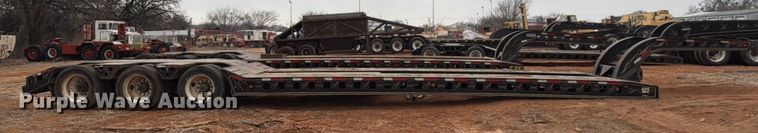 image for item FK2537 1986 Siebert lowboy equipment trailer
