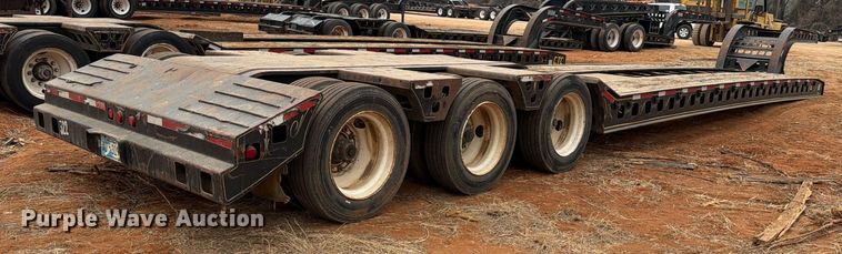 image for item FK2537 1986 Siebert lowboy equipment trailer