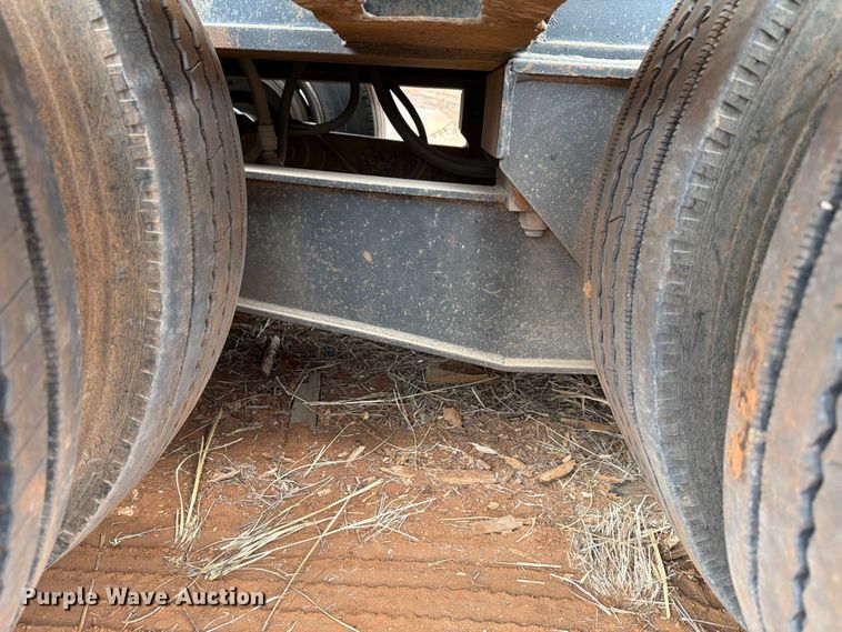 image for item FK2537 1986 Siebert lowboy equipment trailer