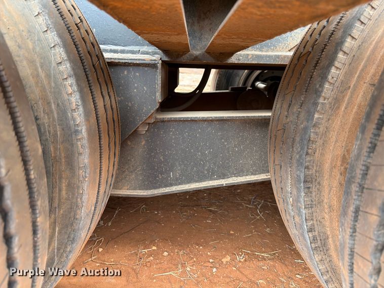 image for item FK2537 1986 Siebert lowboy equipment trailer