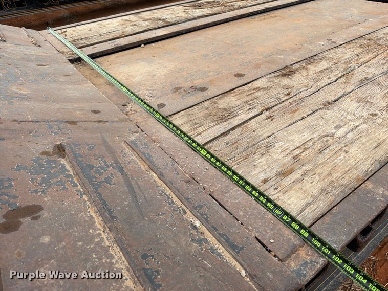 image for item FK2537 1986 Siebert lowboy equipment trailer