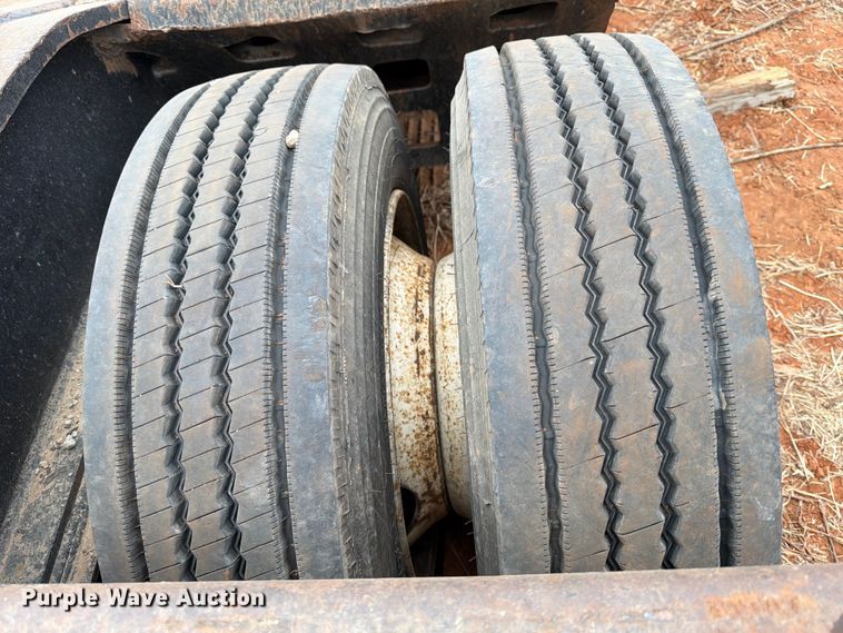 image for item FK2537 1986 Siebert lowboy equipment trailer