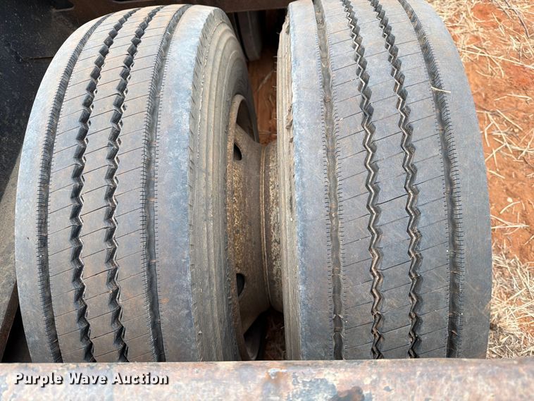 image for item FK2537 1986 Siebert lowboy equipment trailer