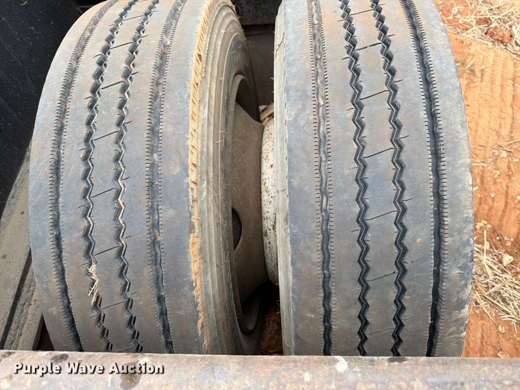 image for item FK2537 1986 Siebert lowboy equipment trailer