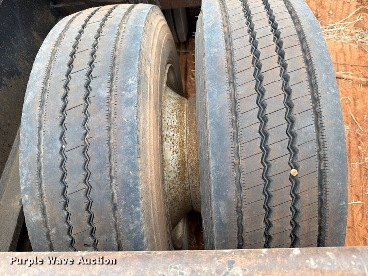 image for item FK2537 1986 Siebert lowboy equipment trailer