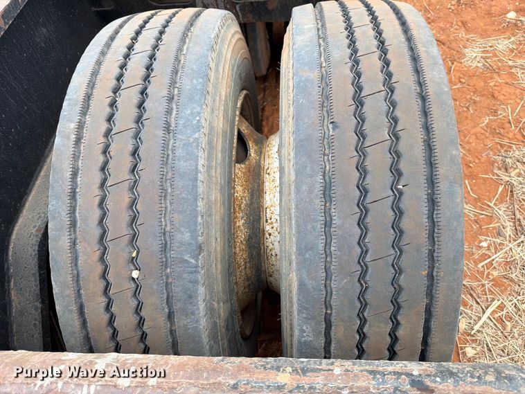 image for item FK2537 1986 Siebert lowboy equipment trailer