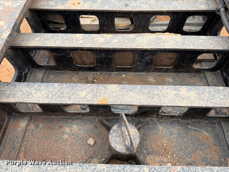 image for item FK2538 1984 Siebert lowboy equipment trailer