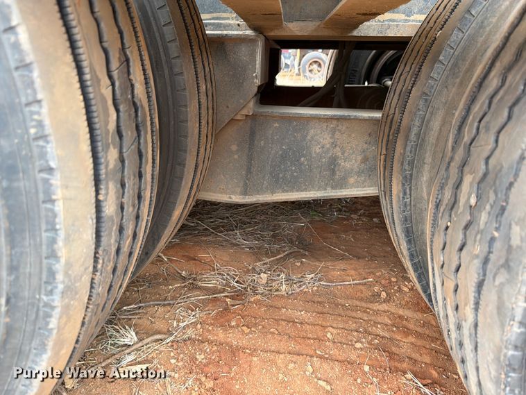 image for item FK2538 1984 Siebert lowboy equipment trailer