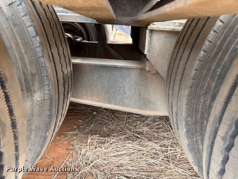 image for item FK2538 1984 Siebert lowboy equipment trailer