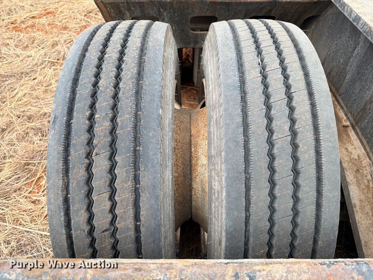 image for item FK2538 1984 Siebert lowboy equipment trailer