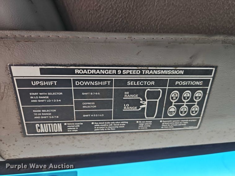 image for item FN5560 1999 Sterling A-Line semi truck