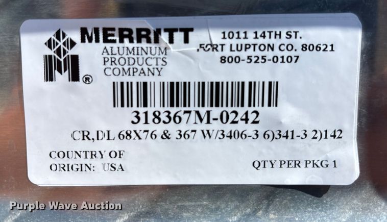 image for item FO3533 Merritt Aluminum headache rack