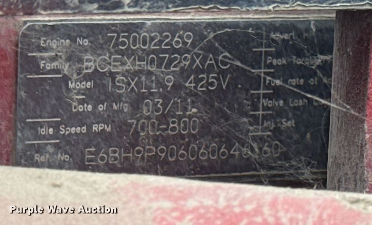 image for item OE9503 1982 Kenworth W900 truck cab and chassis