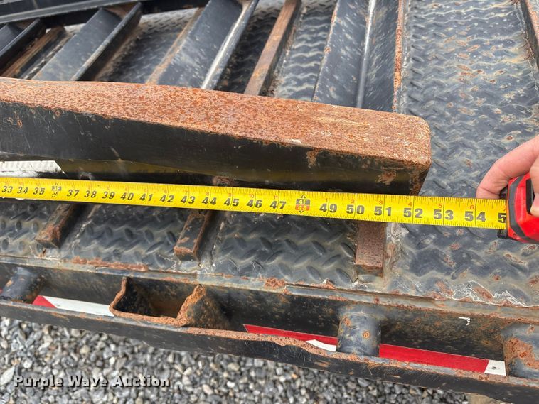 image for item YA1548 2017 Viking VDDR53102T  drop deck equipment trailer