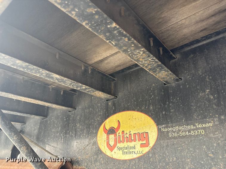 image for item YA1548 2017 Viking VDDR53102T  drop deck equipment trailer