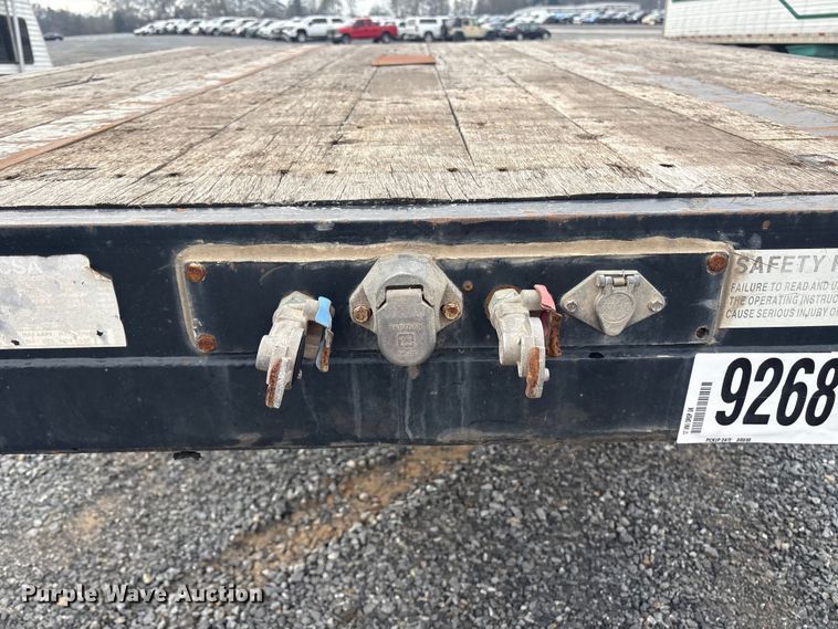 image for item YA1548 2017 Viking VDDR53102T  drop deck equipment trailer