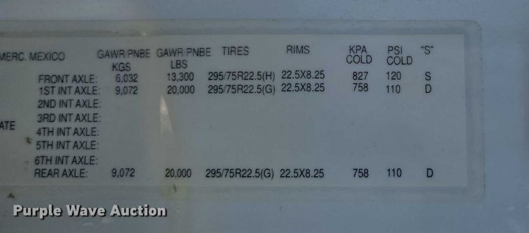 image for item YA1599 2020 Freightliner Cascadia semi truck