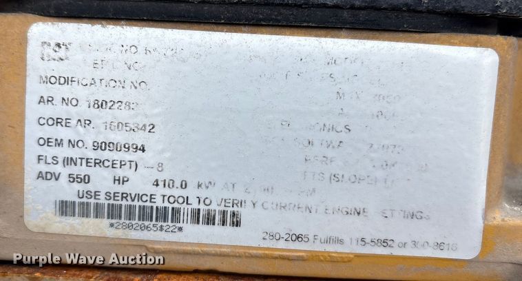 image for item YA1879 2019 Peterbilt 389 glider kit semi truck