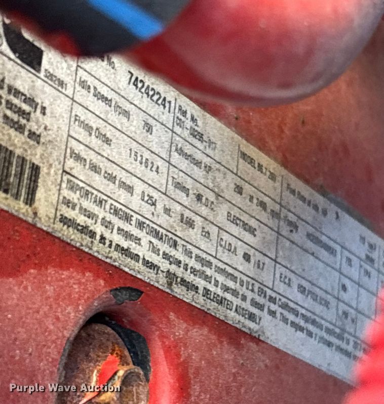 image for item YA1937 2019 Freightliner Buisness Class M2  box truck