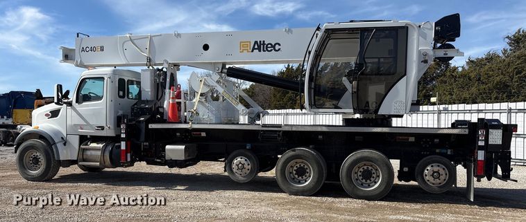 image for item YA2100 2025 Peterbilt 567 crane truck