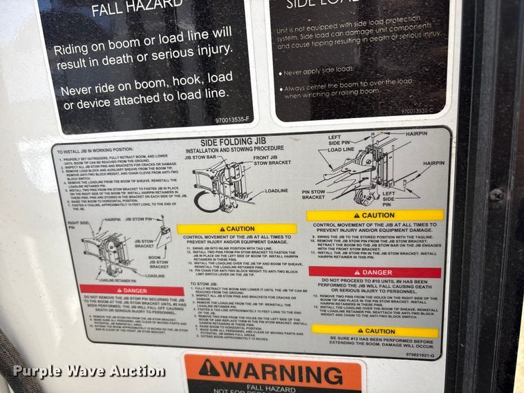 image for item YA2100 2025 Peterbilt 567 crane truck