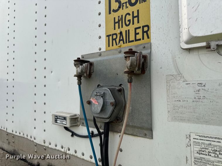 image for item YA2183 2009 Wabash dry van trailer